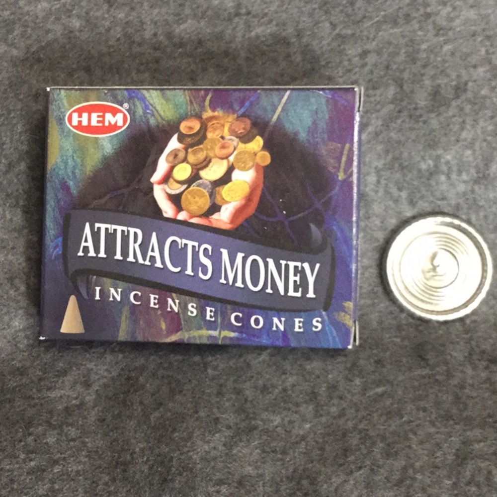 Attracts Money Incense Cones from India